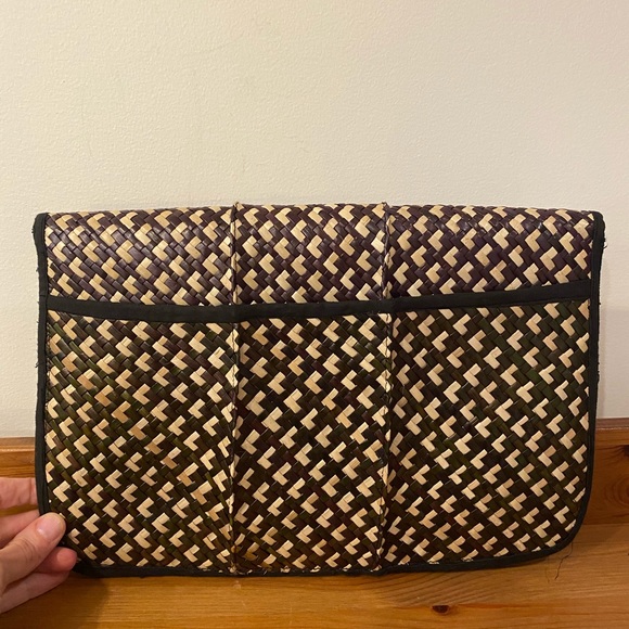 Vintage Woven Clutch Bag - Picture 4 of 4